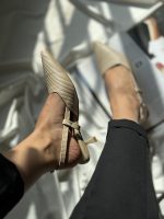 کفش پاشنه کوتاه4007 - Image 3