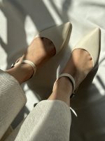 کفش نوک تیز پاشنه 3سانتی ژینا - Image 3